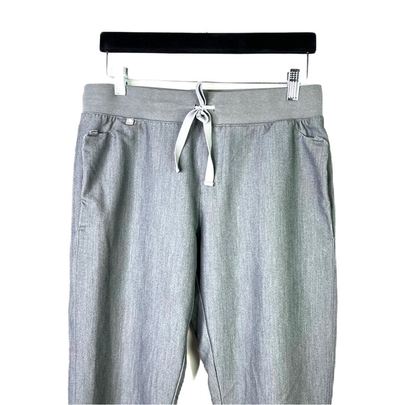 Figs Technical Collection Casteler Pants Medical Scrubs Bottom Light Grey SZ S - Picture 3 of 9